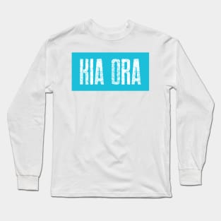 Traditional NZ Maori Language Long Sleeve T-Shirt